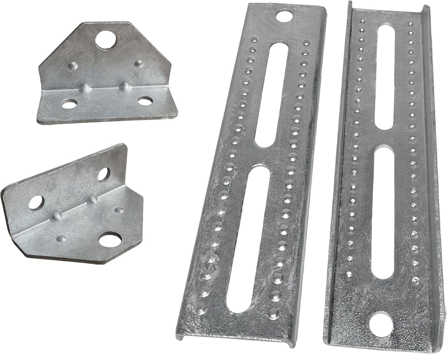 A.A 10" Galvanized Swivel and Top Bunk Bolster Bracket for Boat Trailer, Heavy Duty