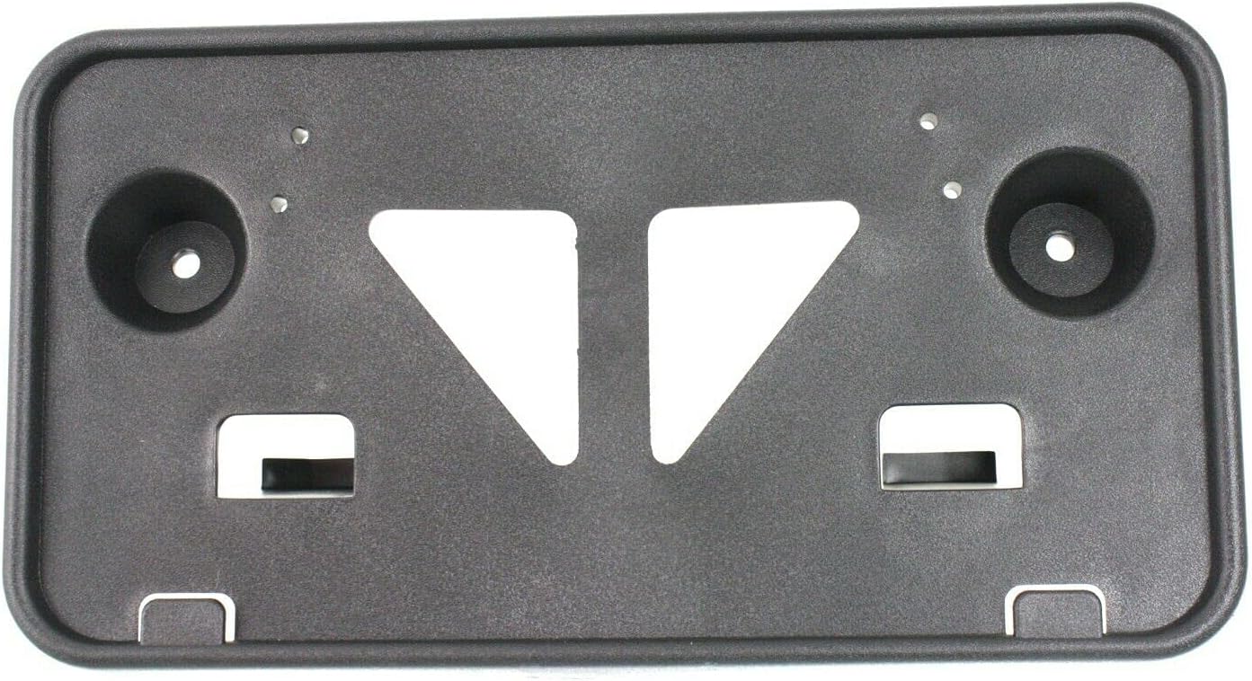I-Match Auto Parts Front License Plate Bracket Tag Holder Replacement for 2007-2010 Ford Edge FO1068126 7T4Z17A385AA Black Textured