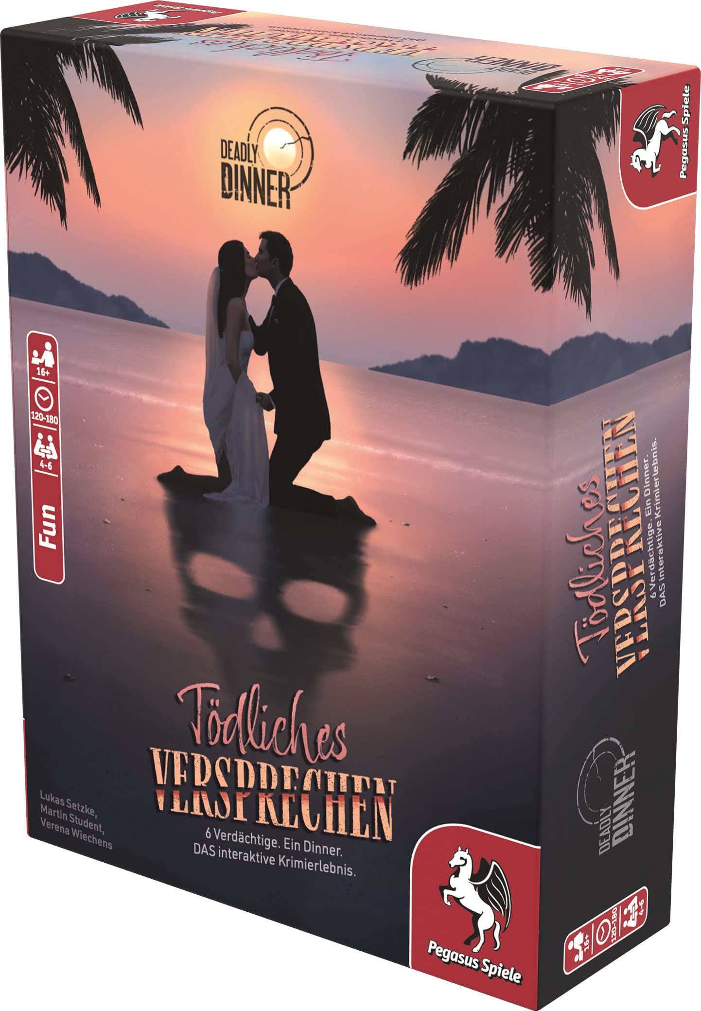 Pegasus Spiele Deadly Dinner - Deadly Promise, Weiß, Medium - Image 2