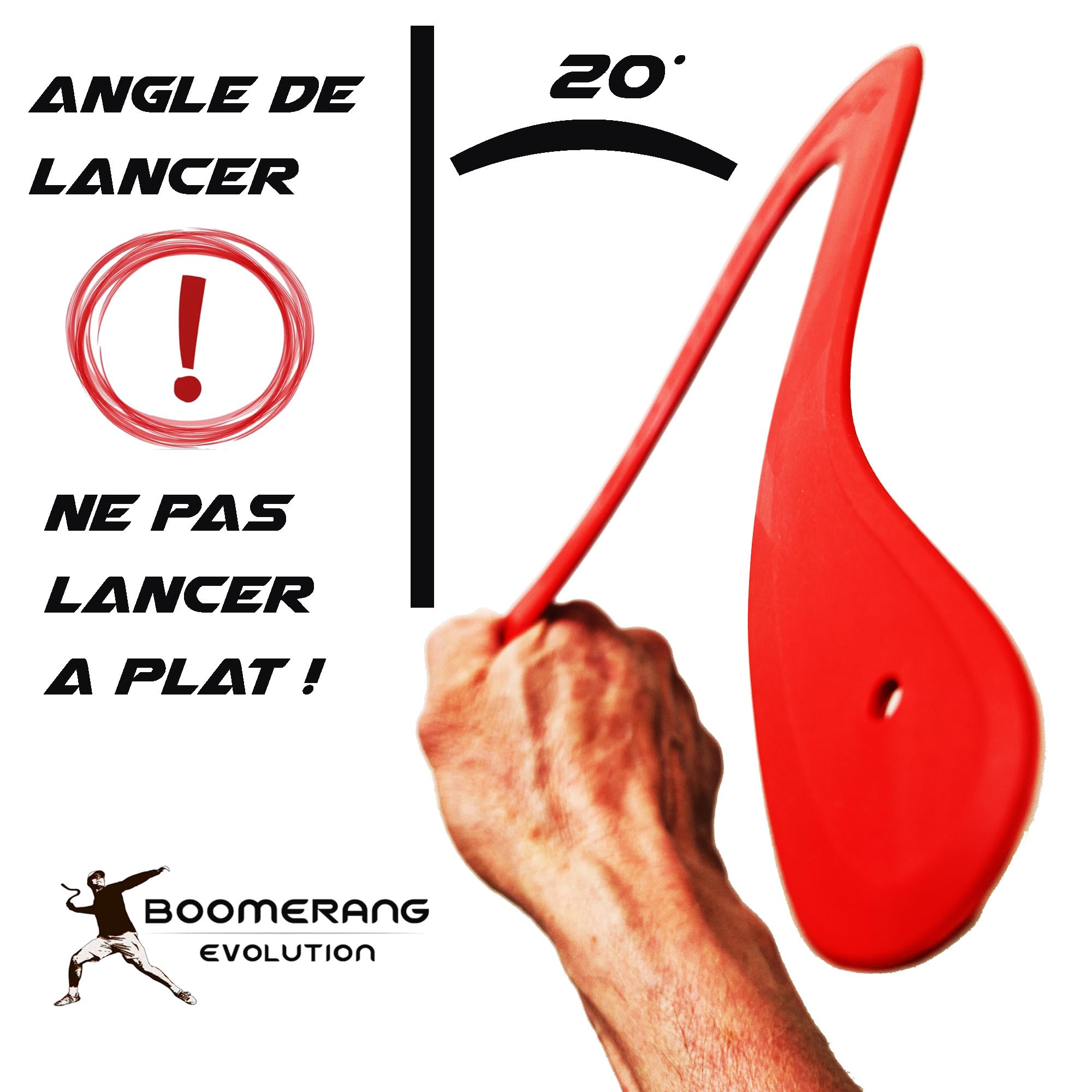 Boomerang Manu (Rosso)