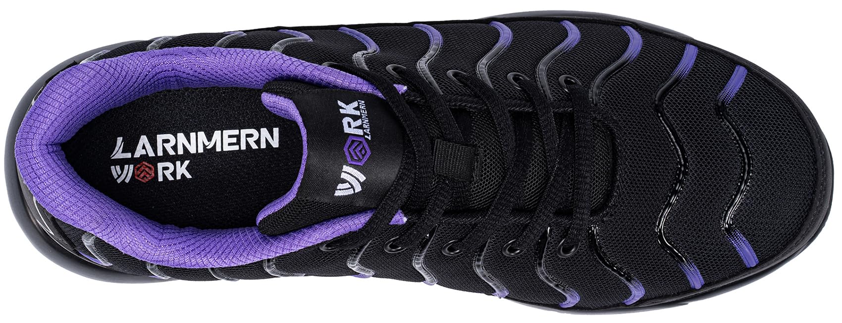 LARNMERN Chaussures de Sécurité Légères Homme Femme Basket Embout Acier Anti-Perforation
