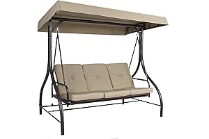 Garden Winds Replacement Canopy for 3 Person Swing