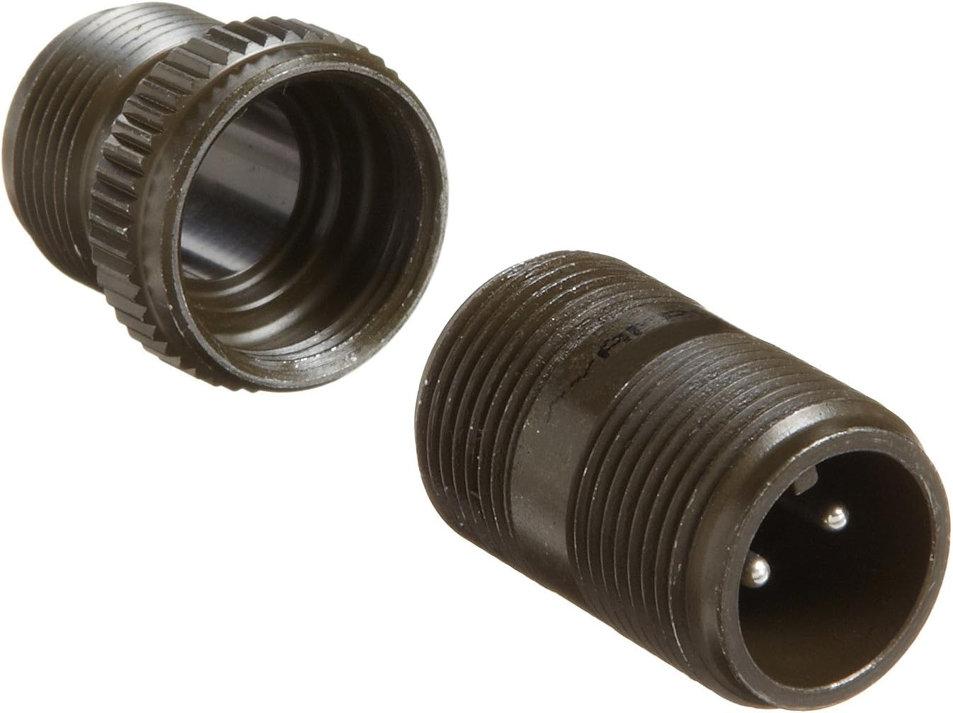 MS3101A10SL-4P Circular Connector Pin General Duty Non-Environmental Threaded Coupling Solder Termination Cable Connecting Plug 10SL-4 Insert Arrangement 10SL Shell Size 2 Contacts