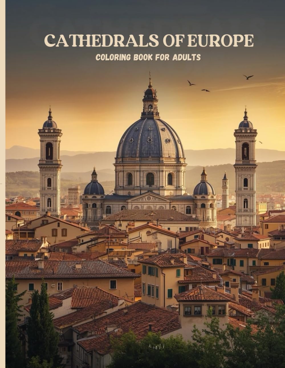 Cathedrals of Europe: A Luxury Collector’s Edition: An Intricate Adult Coloring Book of Grand Domes, Historic Skylines, and Timeless Old-World Architecture