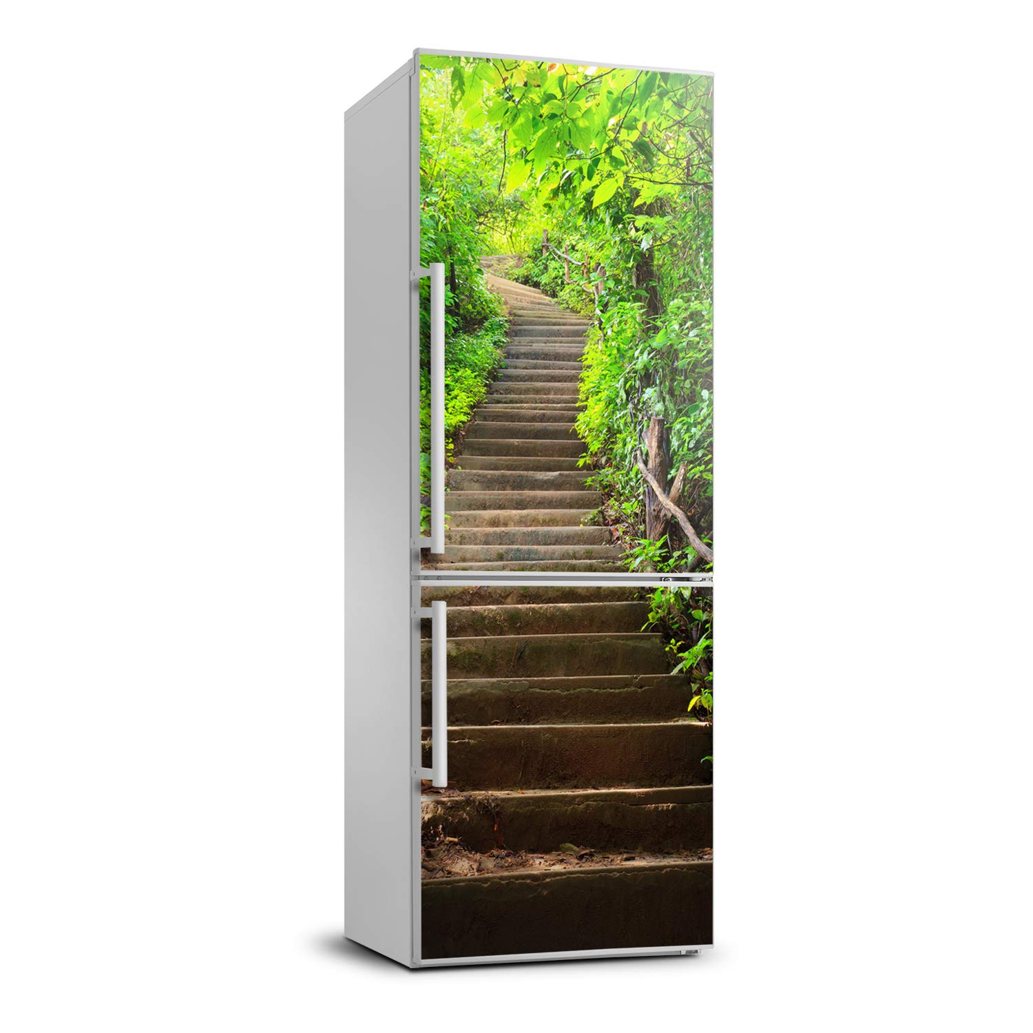 Pegatinas de refrigerador autoadhesivas 60x180 cm de paisaje para cocina y pared