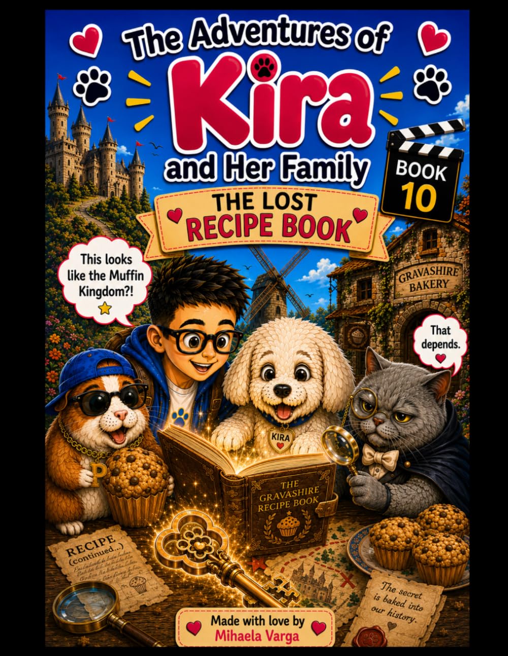 The Adventures of Kira and Her Family: The Lost Recipe Book