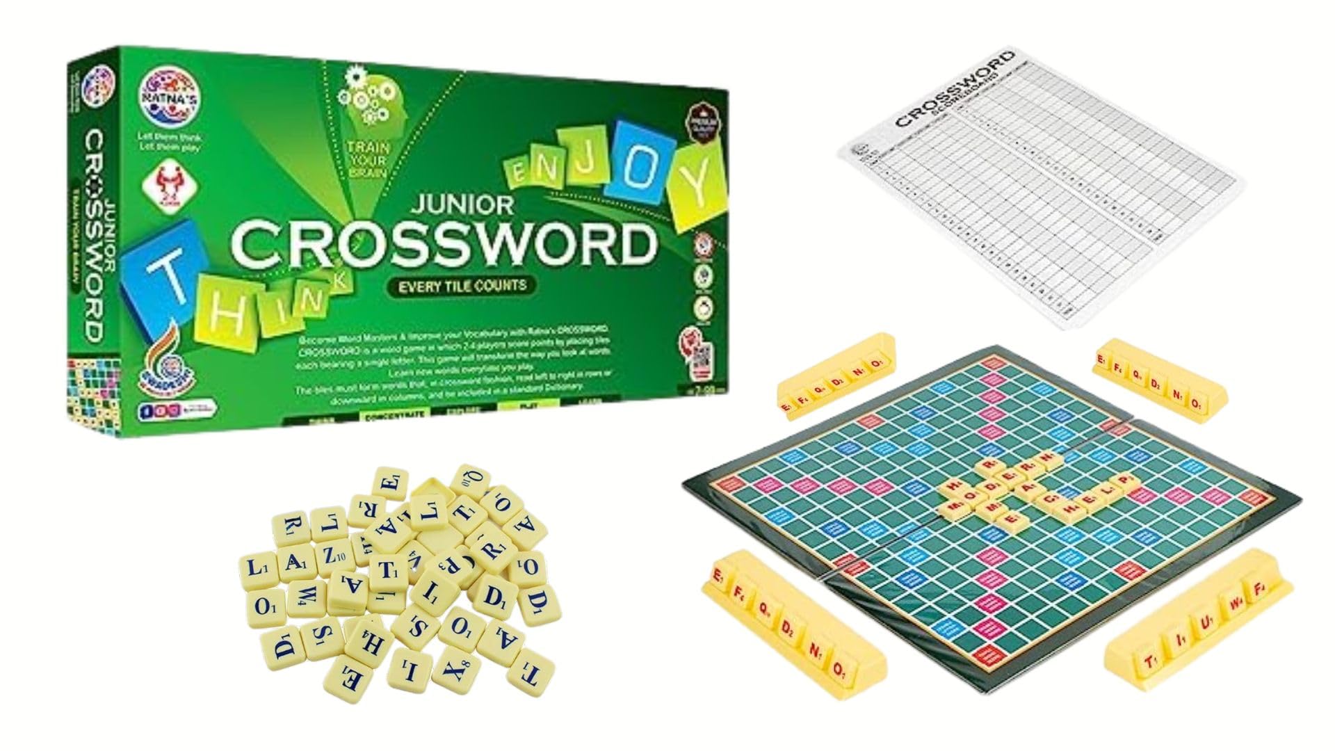 BKDT Marketing Crossword English Word Puzzle Game for Kids - Vocabulary Builder for Kids -Crossword-image-16