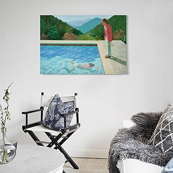 Amazon.co.jp: デイヴィッド・ホックニー「プール」 偉大な画家