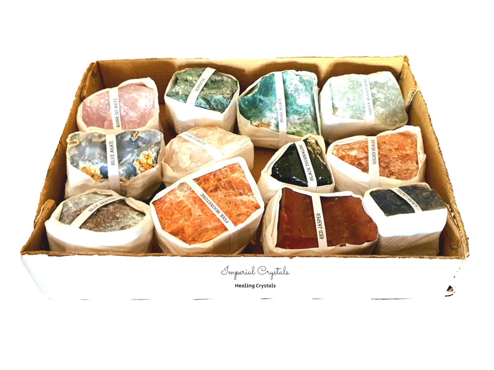 MARINE PURE CRYSTAL PREMIUM 2本セット Imperial Crystals Mixed Crystal Raw Flat Box 3.5 Kg (12 Pieces