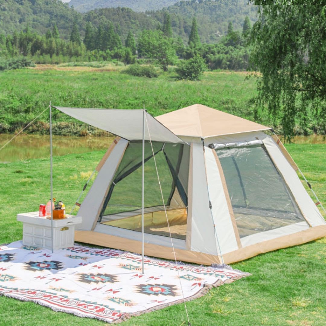 ALPS Camp Creek 2ルーム テント 6人用 2部屋 簡単設営 2ルーム
