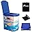 Upgrade XL Portable Toilet for Adults, Extra Large Portable Travel Floding Toilet, Camping Tall Toilets with Lid for Adults and Kids Compact Potty for Car,Hiking,Beach and Camping