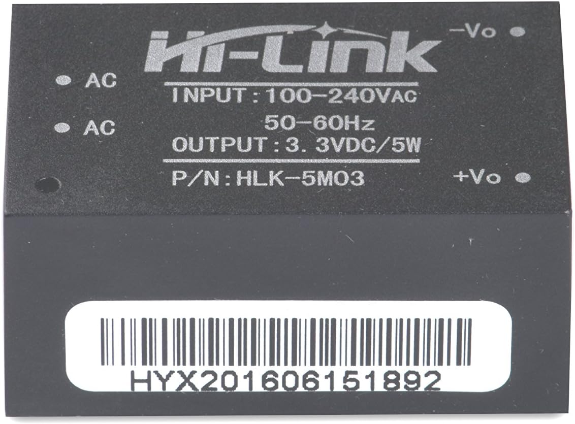 bibikoo HLK-5M03 AC-DC 220V-3.3V/5W Step Down Buck Isolated Power Supply Module Intelligent Household Swith Converter