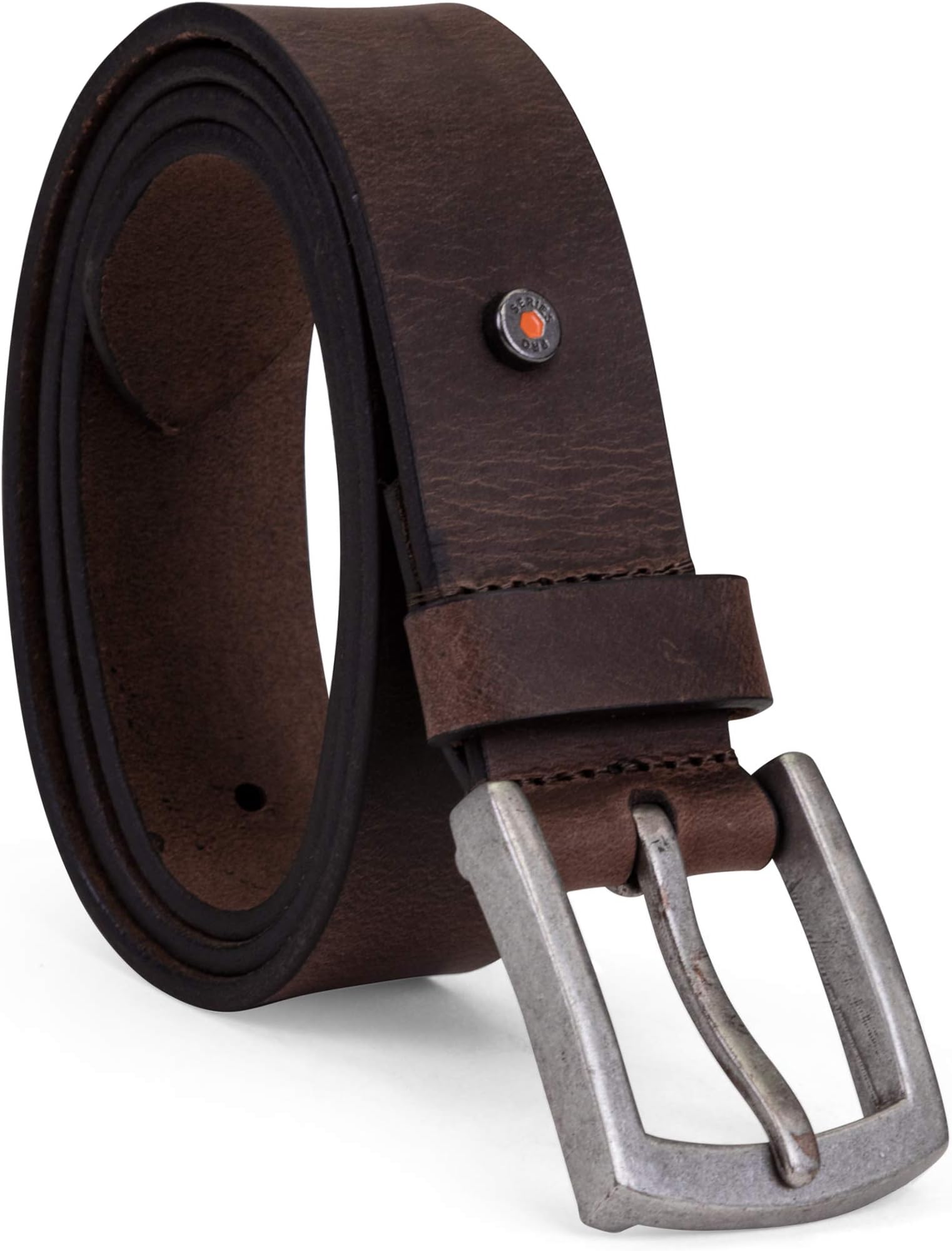 mens 40mm Workwear Leather Belt Belt