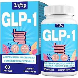 GLP-1, GLP-1 Supplement for Women & Men | 14-IN-1 GLP1 Supplements with Akkermansia & Berberine & Cinnamon | Natural GLP 1 Probiotic for Digestion, Gut Health,Metabolism* & Immune | Vegan 60 Counts - Amazon product rated Grade A