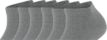 FALKE Happy Multipack W Sn Cotton Short Plain Ladies Short Socks (6-Pack)