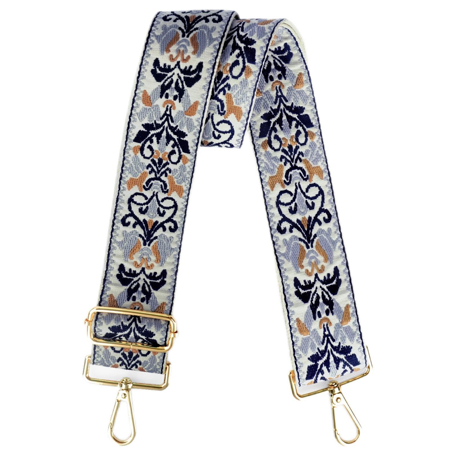 Purse Straps Replacement Crossbody Straps for Purses,Wide Shoulder Strap for Bags Extender Guitar Straps for Handbags