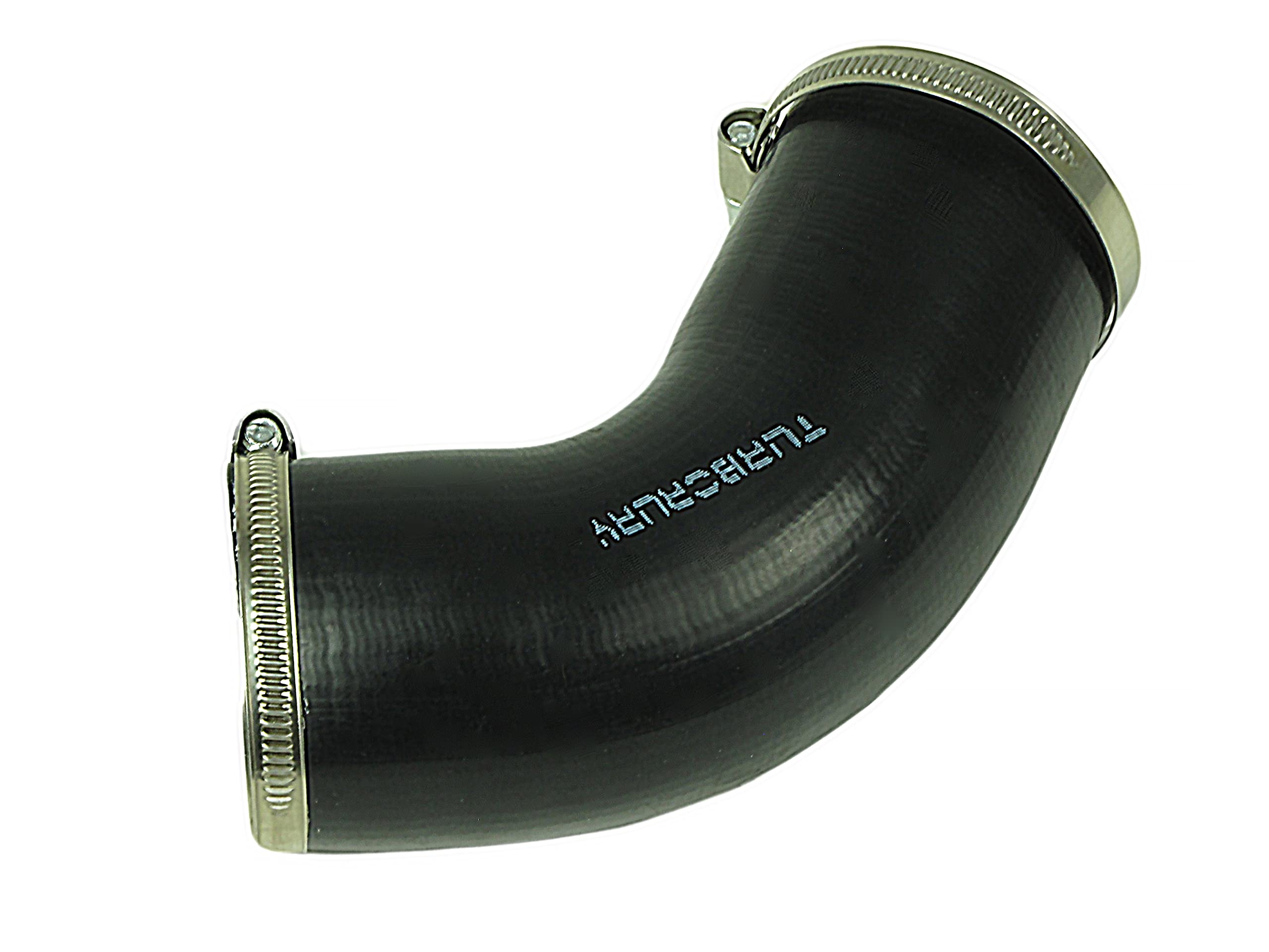 Refroidisseur Intermédiaire Tuyau Remplacement - Compatible avec NISSAN X-TRAIL T30 2.2 Dci - Numéro OE 14463EQ401 - NBR-CR - Gomme Kevlar Renforcé - Diamètre 55/55 mm