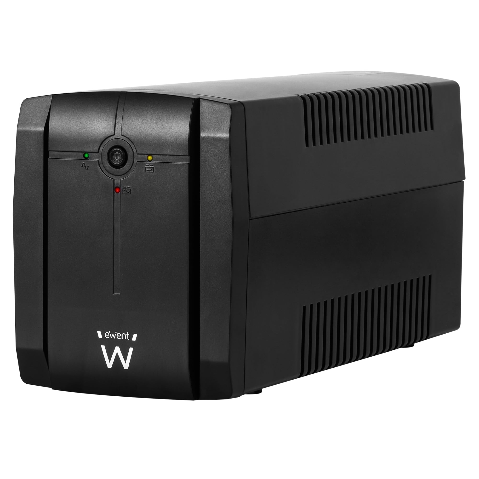 Ewent UPS Gruppo di continuità, Potenza 1300VA (720W) 250V, Protezione da Sovratensioni,Sbalzi Corrente e Blackout, Autonomia 20 min, 3 prese Schuko EU, AVR Line Interactive per PC, Modem, Console