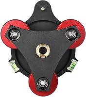 Andoer Tripod Leveling Base Alumínium Szintezővel Canon Nikon Sony DSLR Kamerához 8