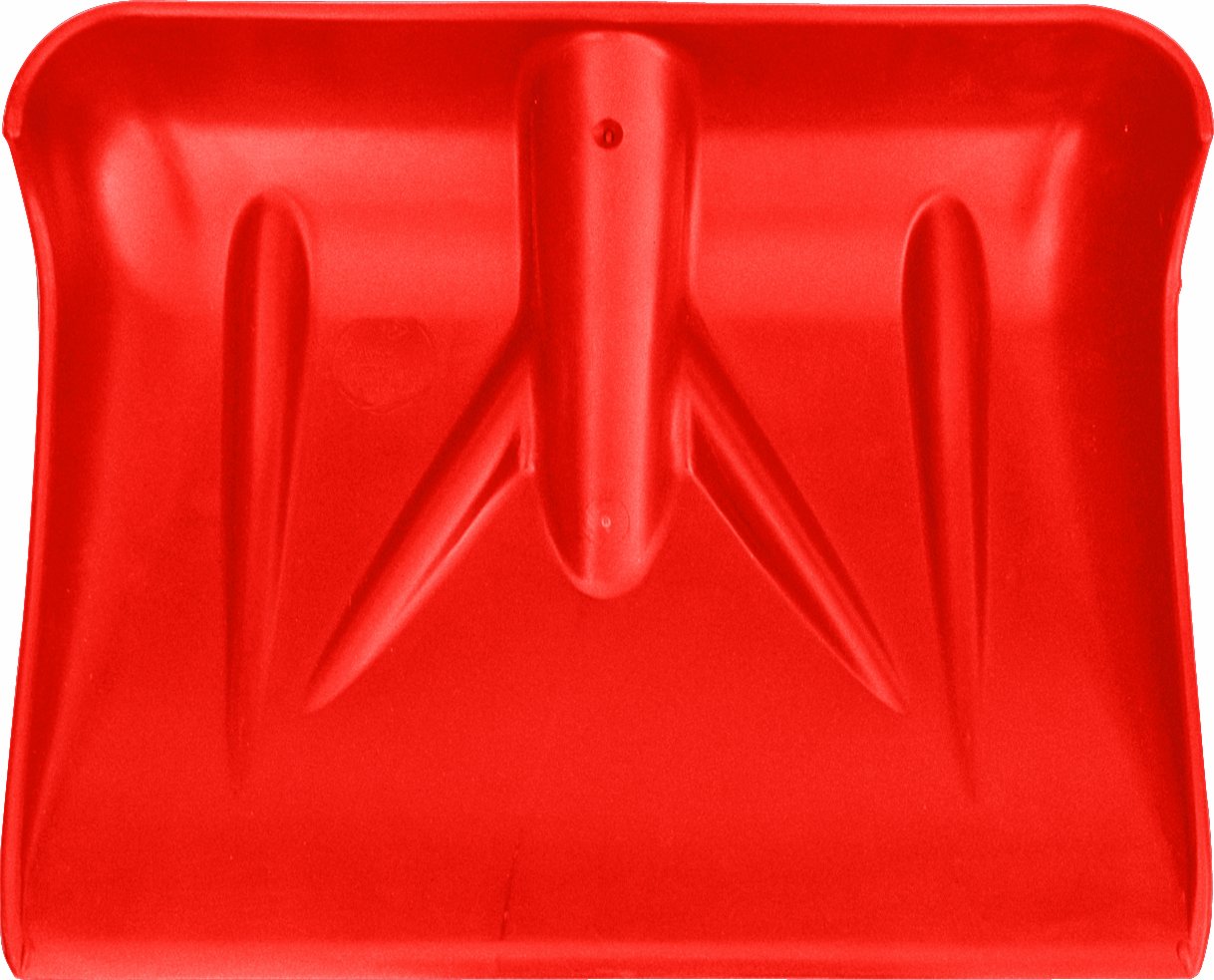 Art Plast 9200M Pala da Neve Antiurto Rossa, con Manico in Legno