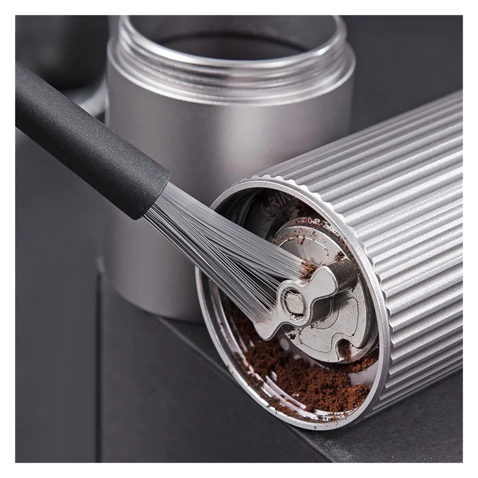 Kaffeemühle Reinigungsbürste Reinigungsbürste for Kaffeemühlen | Weiche Borsten for Kaffeemaschine und Brühkopf, universelles Reinigungswerkzeug