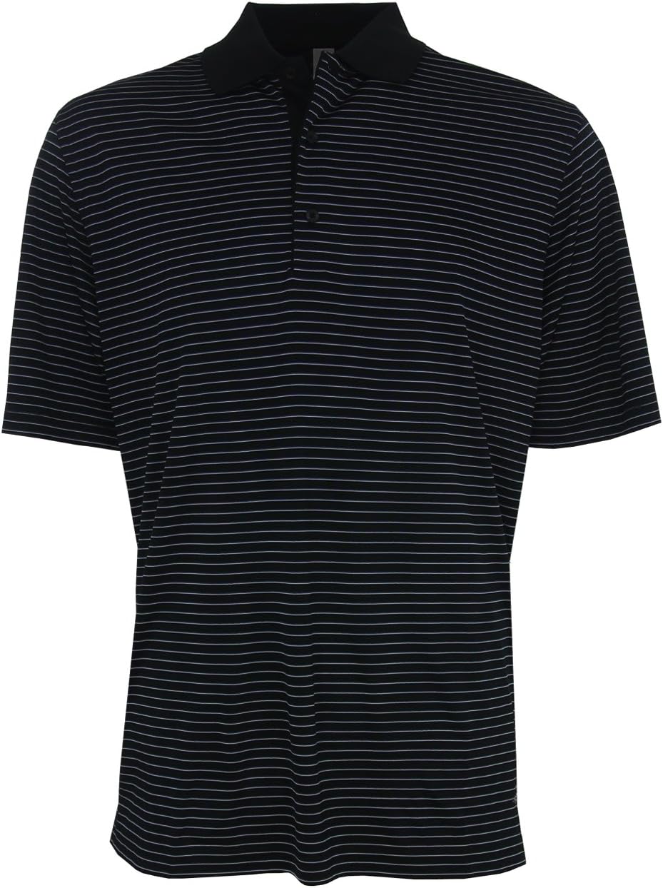 Greg Norman Collection Men's ML 75 Fine Stripe Polo