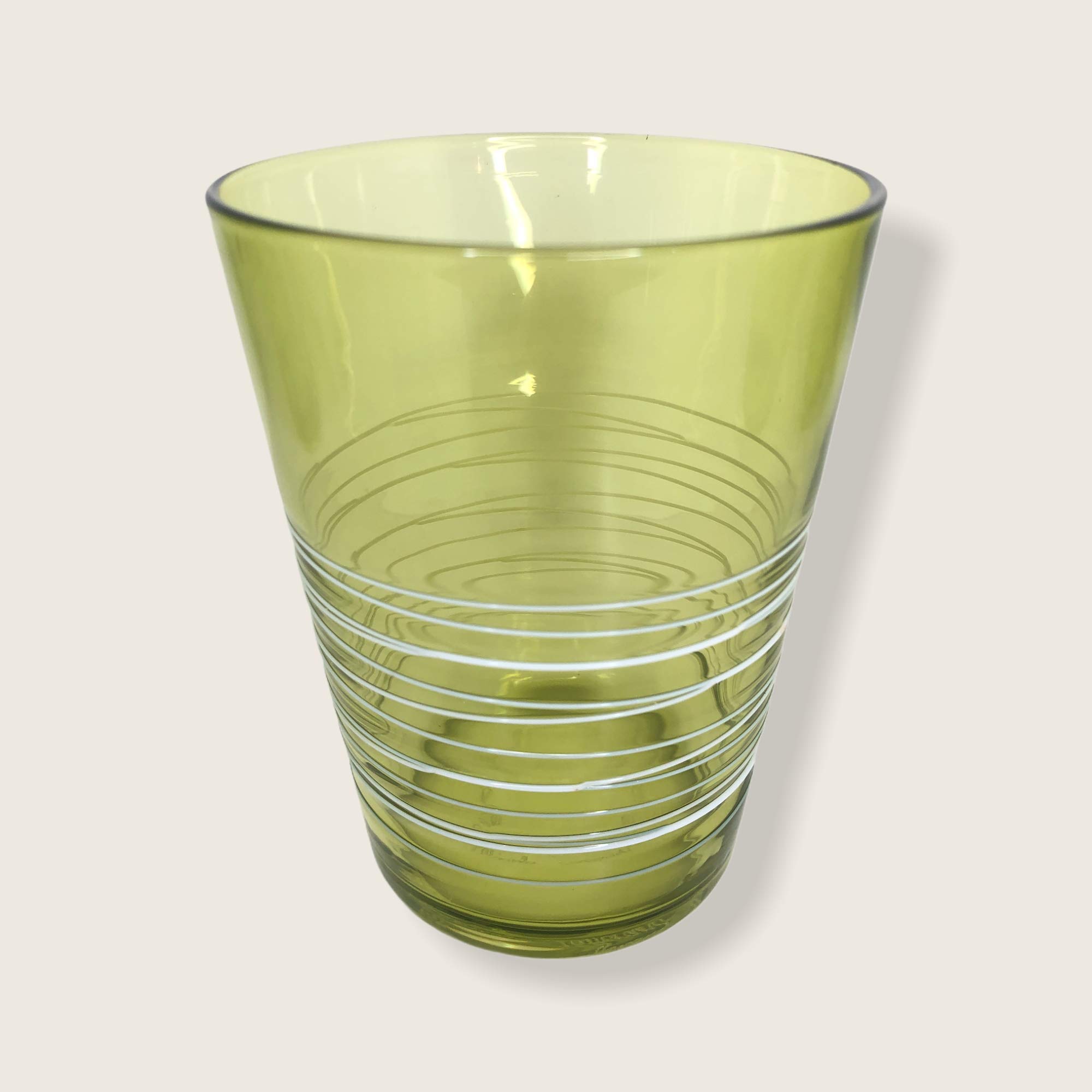Zafferano - Melting Pot Set mit 6 gemischten Tumbler-Gläsern, Apfelgrün, MP00113