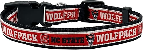 Miniatura 47 de Collar para mascotas NCAA - Resistente, fuerte, duradero y ajustable, collar de perro NCAA -, Bulldogs de Mississippi State, L, Team