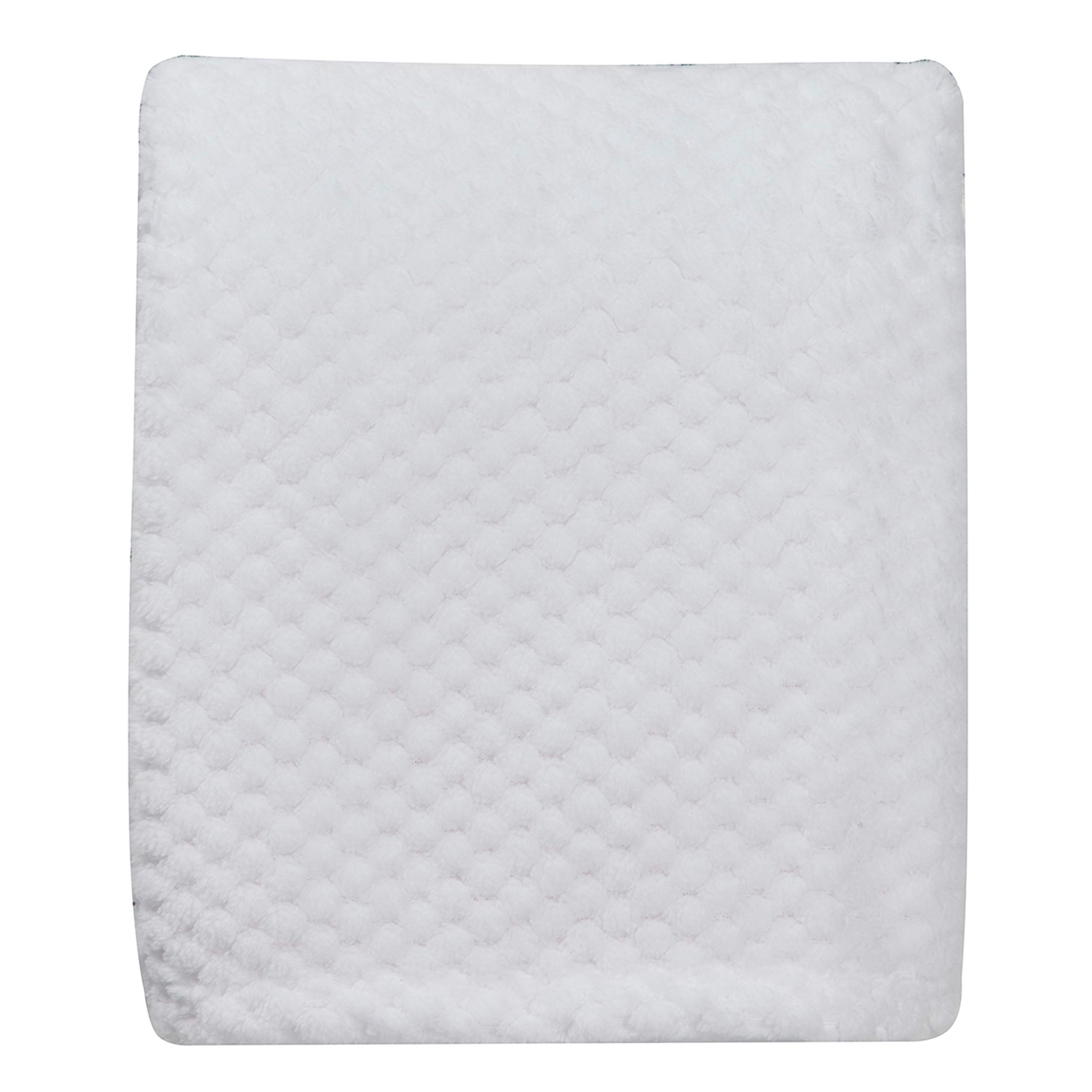 Babytown White Baby Babies Newborn Mini Waffle Blanket Wrap Pram Cot Crib Basket Throw