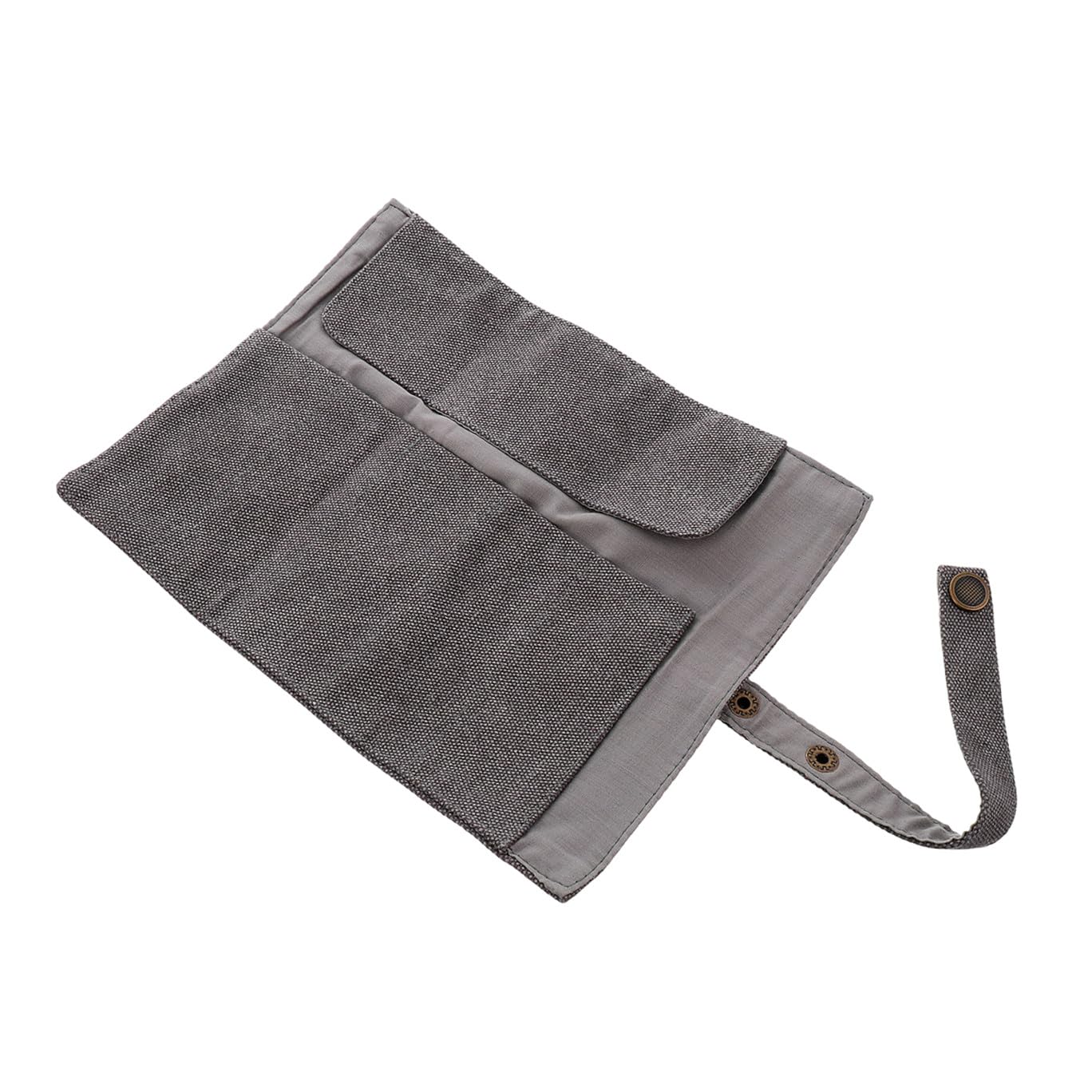 Estuche para guardar relojes de viaje compacto en formato rollo de canvas 8