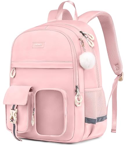 LIBENED Sturdy Ergonomic School Backpack for Girls