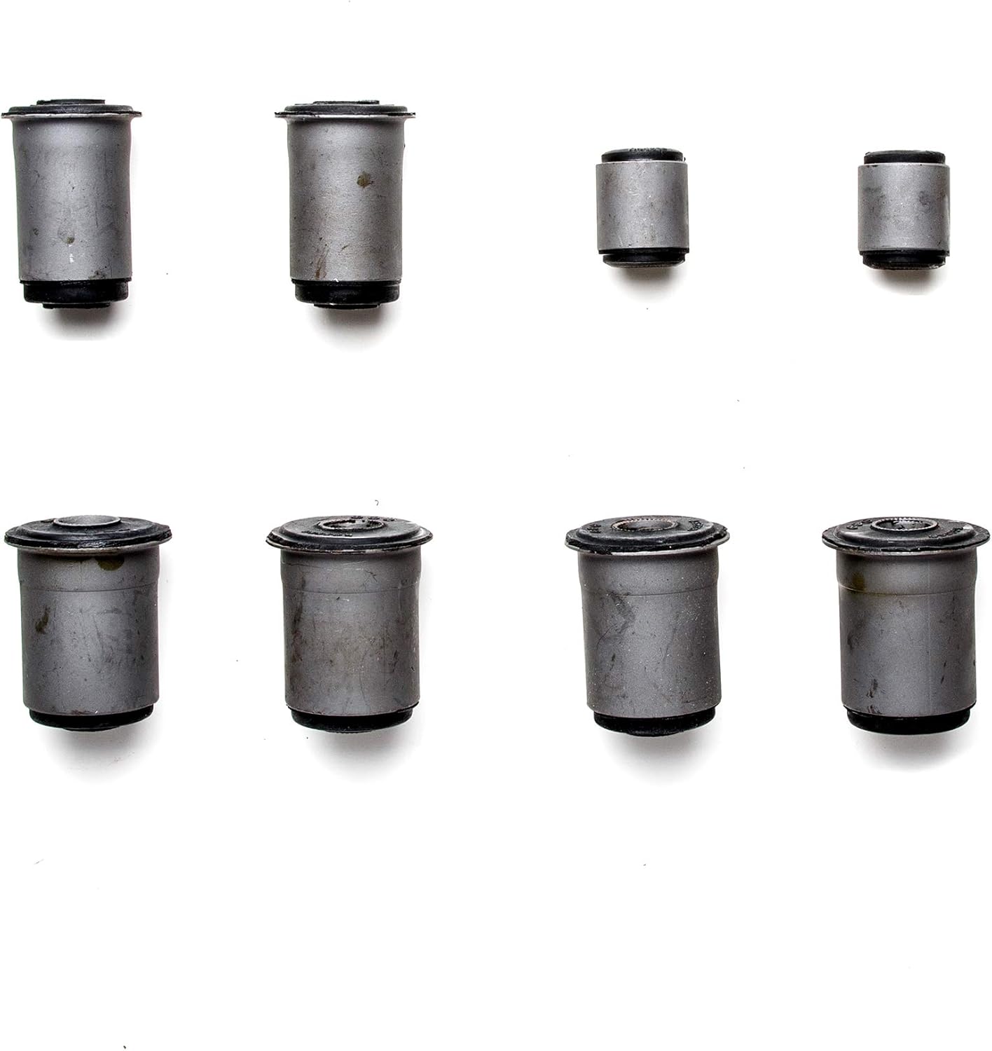 Rear End Control Arm Bushing Set Compatible with Chevrolet Full Size OEM Spec Replacements (8 Piece Kit)