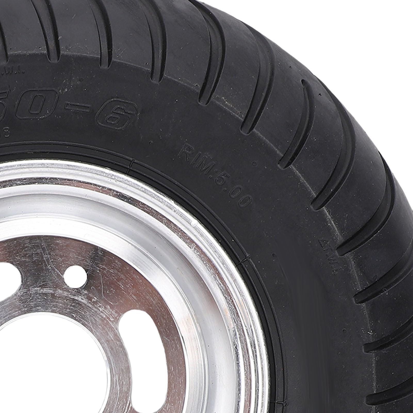 Ausla Opony Bezdętkowe 13x6.50-6, Opony Próżniowe 6 Cali z solidną strukturą Warstwy i Ulepszonymi Właściwościami Trakcyjnymi na Barkach do ATV, UTV, Wózka, Gokarta, Traktora