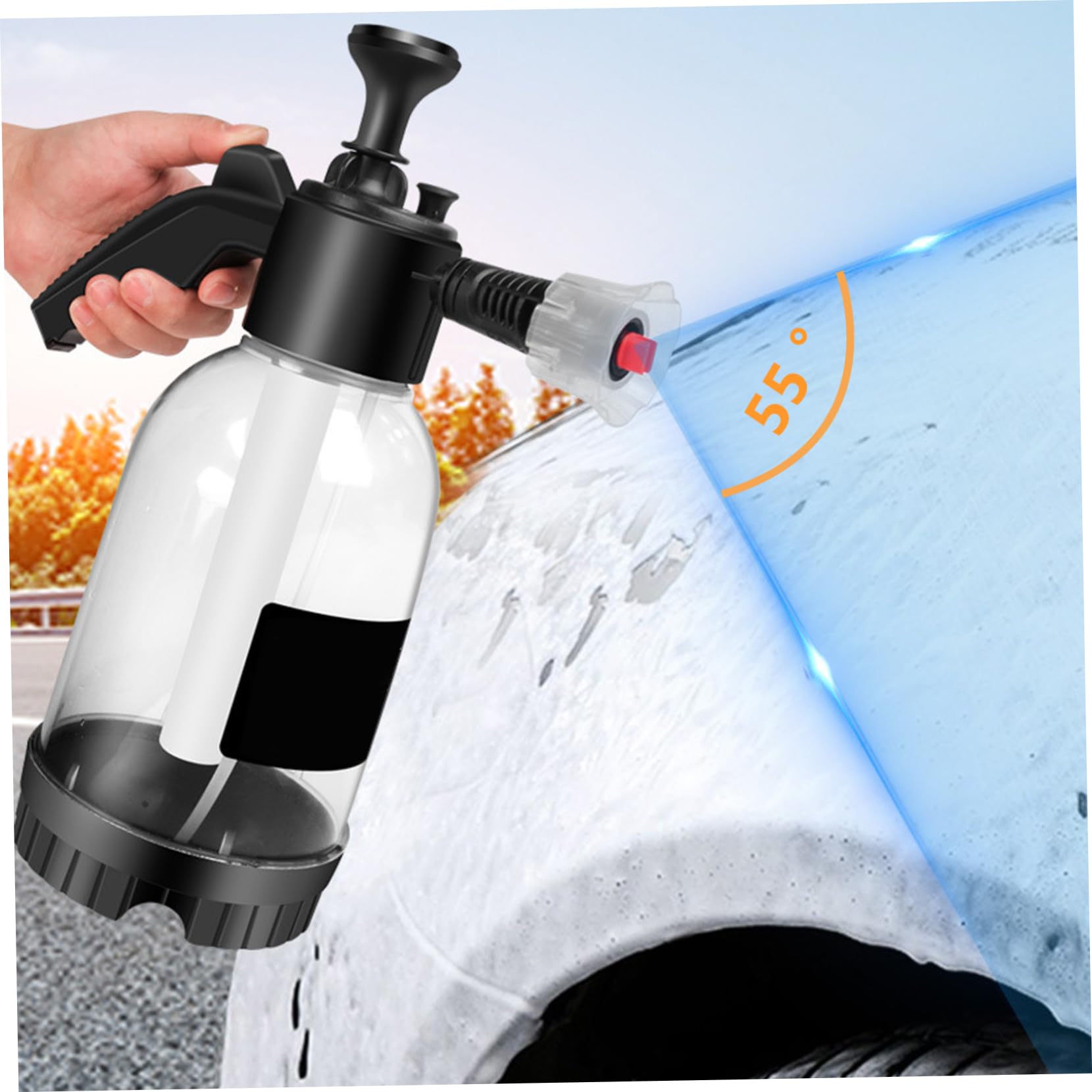 Nebulizzatore Schiumogeno Ma-Fra Nebula Foam 2.0 - Doppia Modalità (Manuale/Aria Compressa) - Foto 8