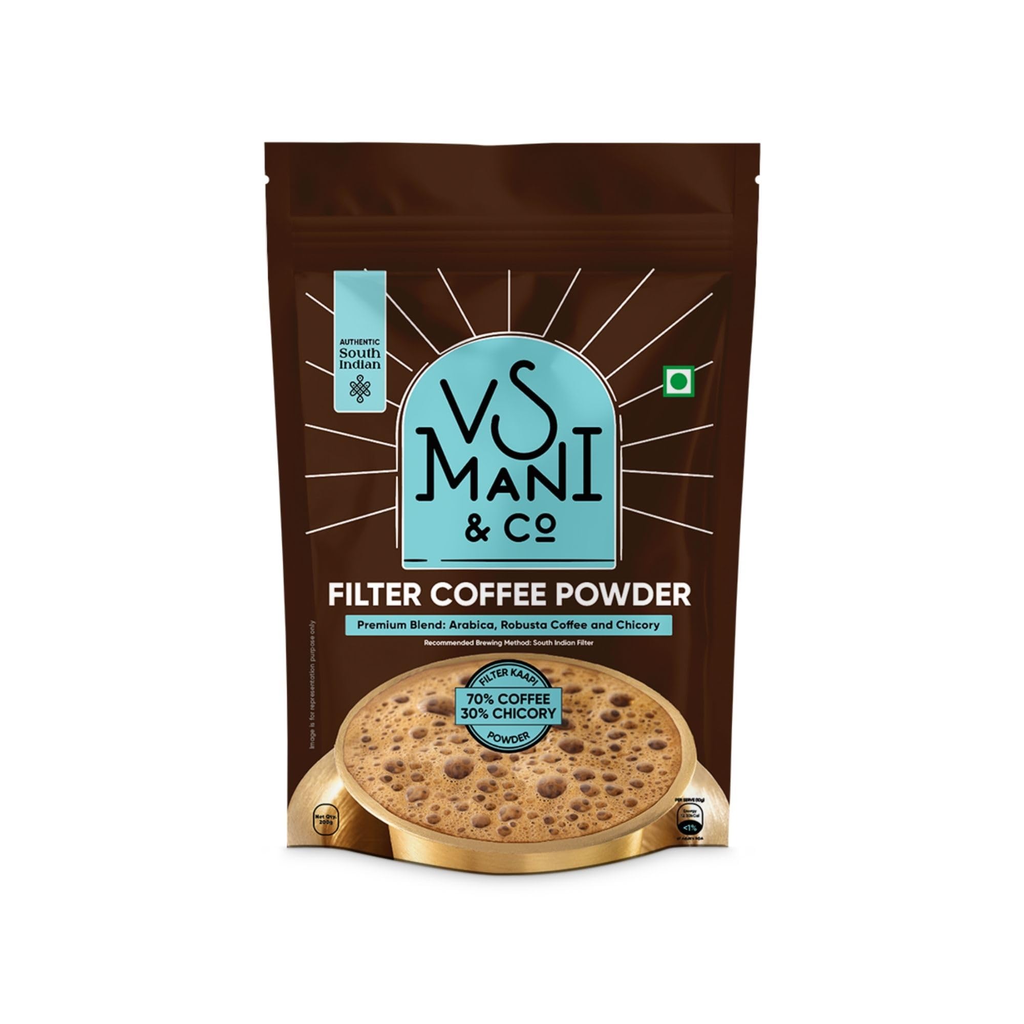 See full amazon price history chart for VS Mani & Co Filter Coffee Powder - Pack of 1 (200 gm) Makes 25 Cups - 70% Coffee and 30% Chicory Dark Roasted Arabica - No Added Preservatives | Sugar | Flavours | Colours VS Mani & Co Filter Coffee Powder - Pack of 1 (200 gm) Makes 25 Cups - 70% Coffee and 30% Chicory Dark Roasted Arabica - No Added Preservatives | Sugar | Flavours | Colours (B0D7MWY1PY) Amazon Price History, Amazon Price Tracker