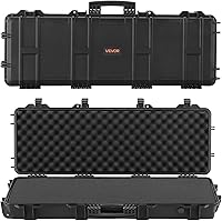 Vista 19 de VEVOR Rifle Case, Rifle Hard Case with 4 Layers Fully-protective Foams, Lockable Hard Gun Case with Wheels, IP67 Waterproof & Crushproof, for Rifles