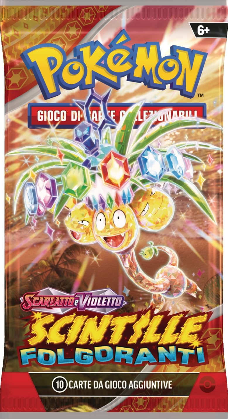 Pokémon GCC: espositore di buste dell’espansione Scarlatto e Violetto - Scintille Folgoranti, 36 buste di espansione