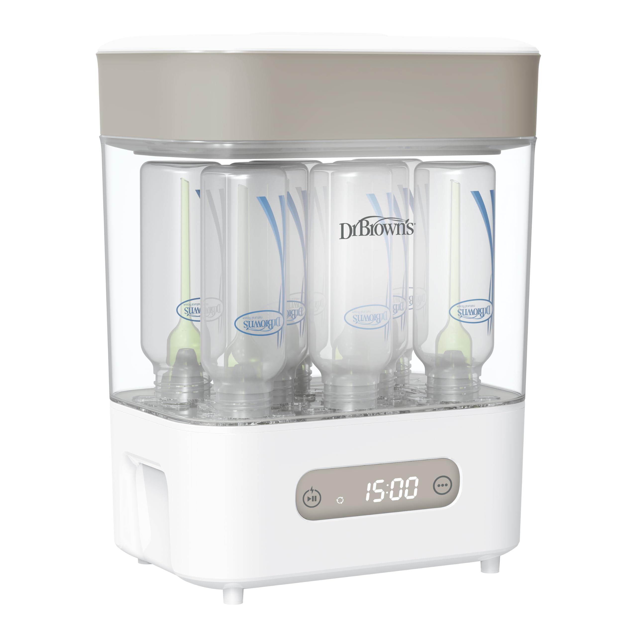 Dr. Brown's SpeedPro - Sterilizzatore e asciugatrice per bottiglie, con tempi di asciugatura multipli