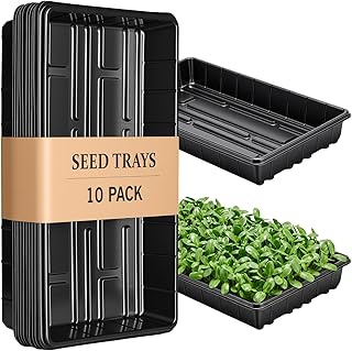 10 Plant Growing Trays,Plant Tray, Seed Tray, Seedling Tray, Propagation...