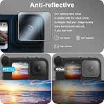 FitStill 8PCS Screen Protector for Go Pro Hero 12/11/10/9 Black Media Mod Ultra Tempered Glass Protective Foils with Lens Cover Action Camera Accessories Kit