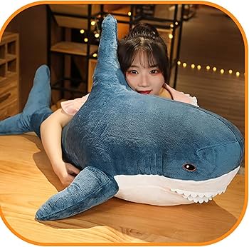 Amazon｜ぬいぐるみ サメ 抱き枕 ふわふわ だきまくら