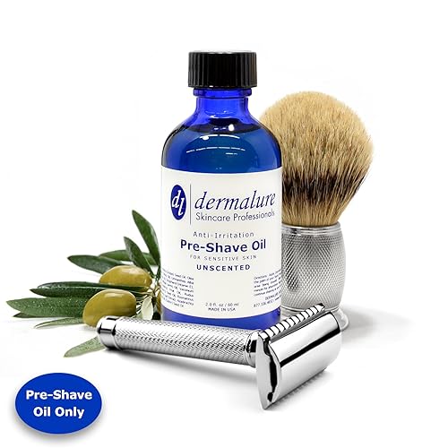 Miniatura 2 de Aceite para antes del afeitado, aceite de afeitado sin aroma, aceite 100% natural para pieles sensibles, calidad premium para antiirritación y sin