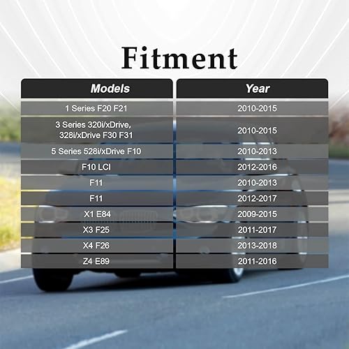 Miniatura 4 de Kit de enchufe de reparación de bomba de vacío de freno compatible con BMW F10 F20 F30 F25 F26 E84 X1 X3 Z4 125i 320i 328i 520i 528i N20 Reemplazo