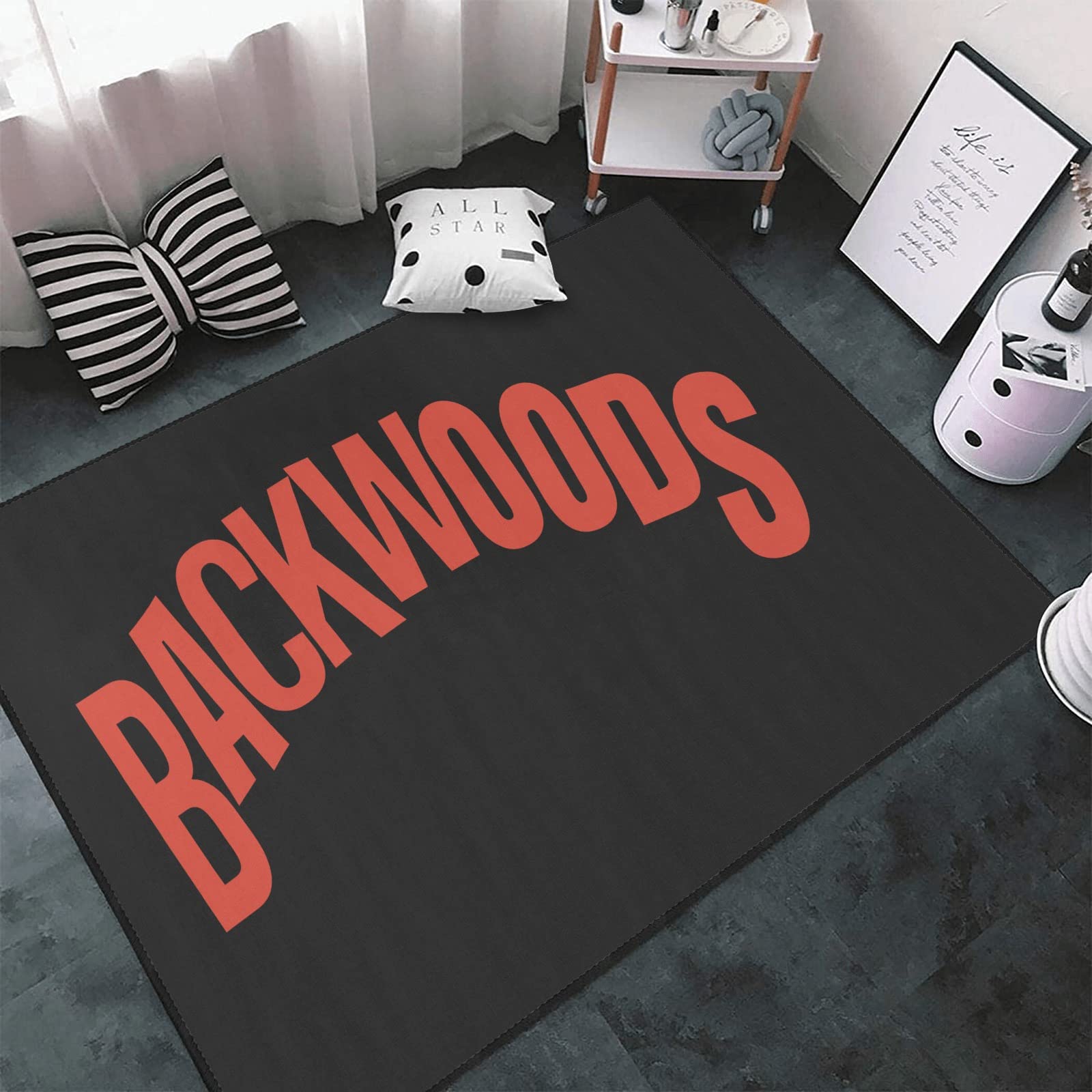 Amazon.com: Backwoods Area Rug Non-Slip Carpets Floor Mat for