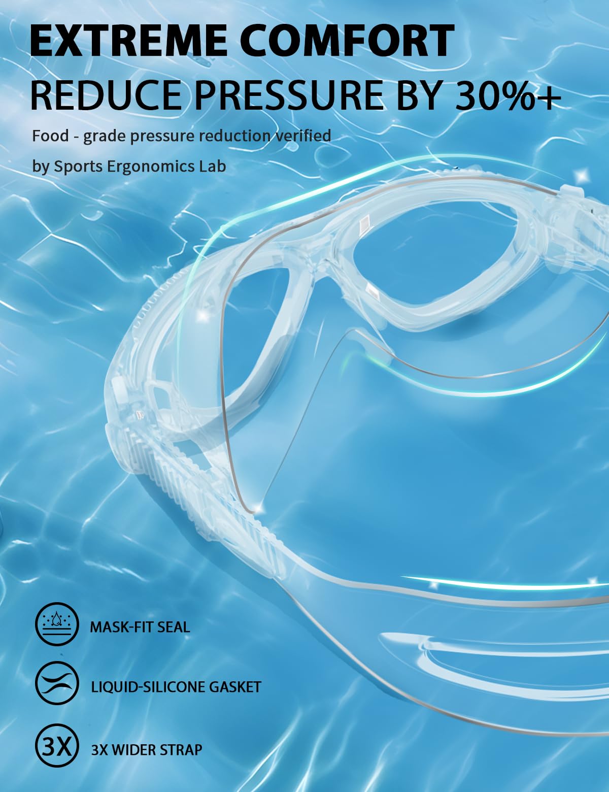 Schwimmbrille US010
