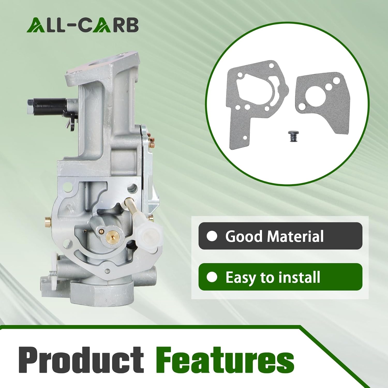 ALL-CARB Carburetor Replacement for Briggs Stratton Model 498298 495426 692784 495951 5HP
