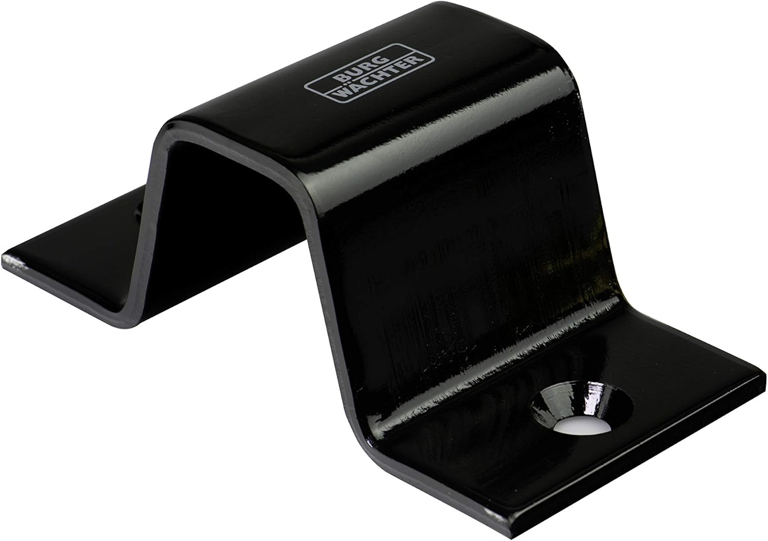 Burg Wächter Burg Wachter SA 1280 SB Safety Anchor Black, Made from Hardened Steel Plate with Integrated Bow