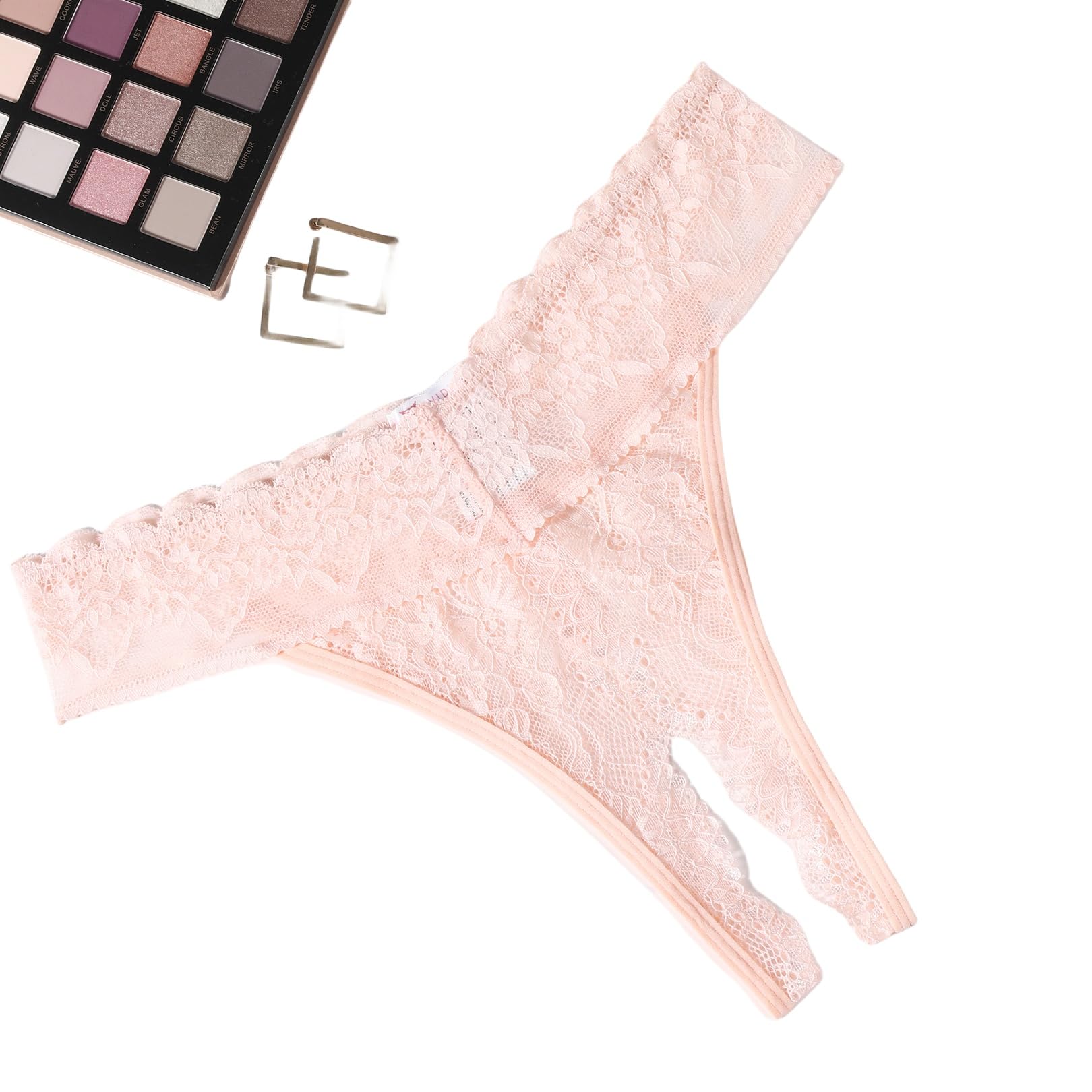 Avidlove Sexy Panties for Women Lace Cheeky Underwear Low Rise T Back Hipster Thong 1-3 Pack