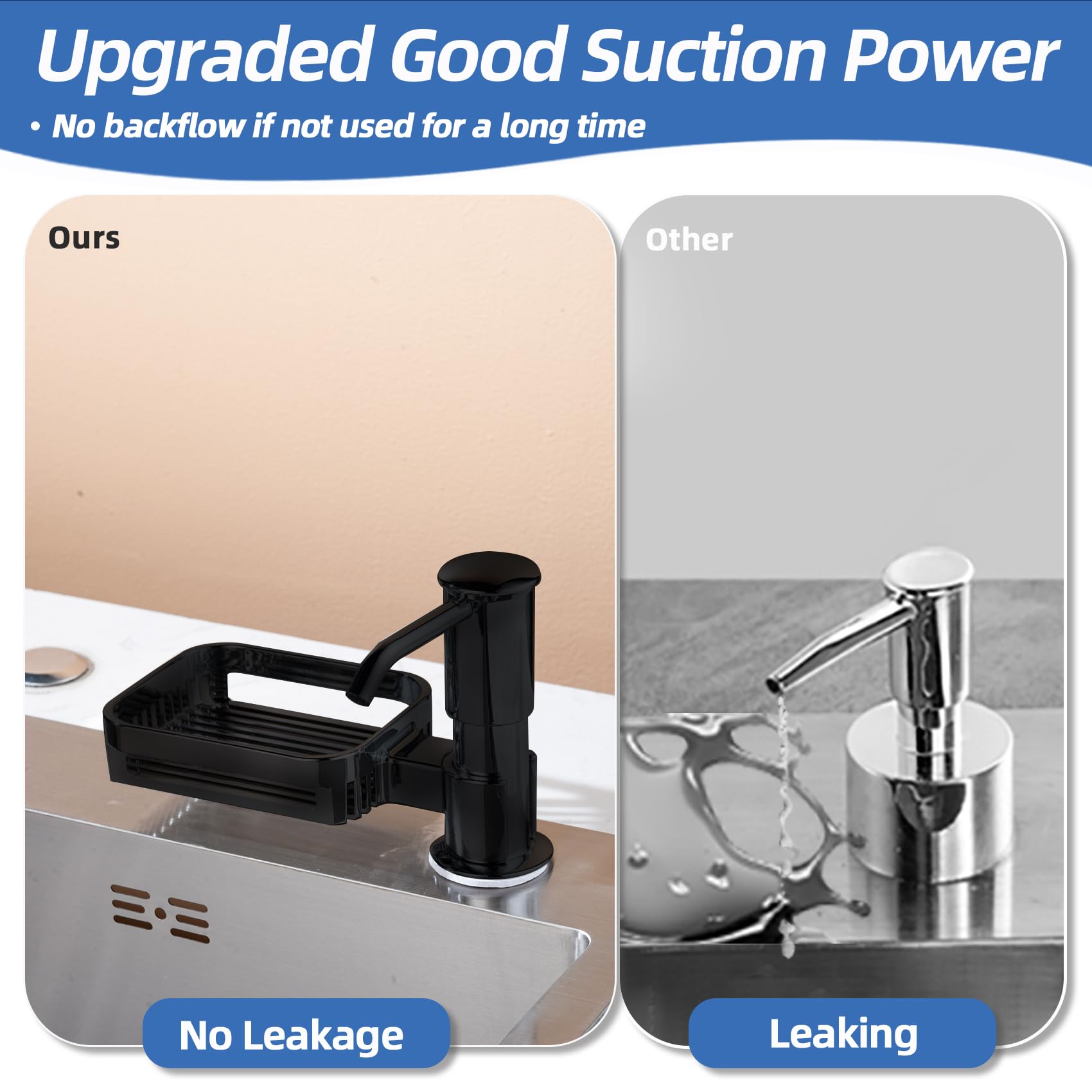 Soap Dispenser For Kitchen Sink, Under Counter Sink Soap - View #3