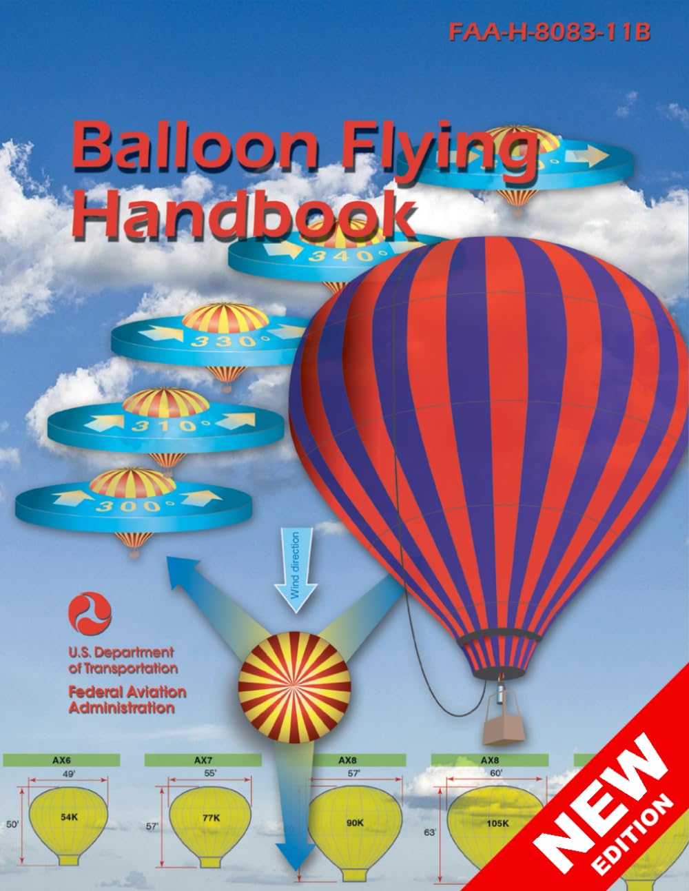Balloon Flying Handbook FAA-H-8083-11B (Color Print)